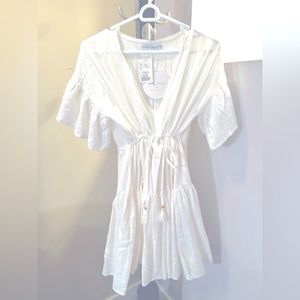 White summer dress